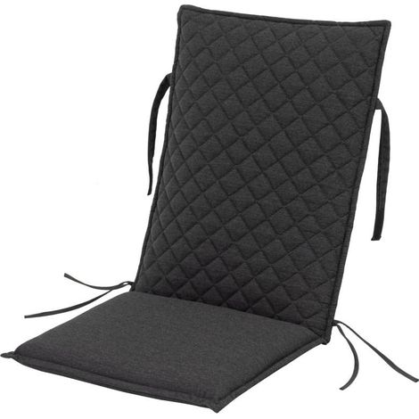 Primaster Auflage mit wetterfestem Bezug in anthrazit Auflage (1/3)