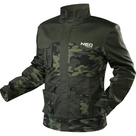 Sudadera de trabajo con estampado de camuflaje, talla XXXL (1/5)