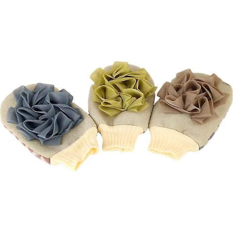 Lot de 3 gants de bain (1/3)