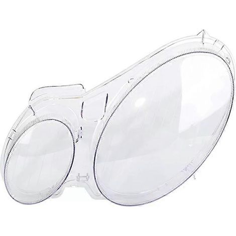 HONORNIC - Couvercle de phare transparent de remplacement pour Mercedes-Benz W211 E240 E200 E280 E300 (2004-2009) - Accessoires auto