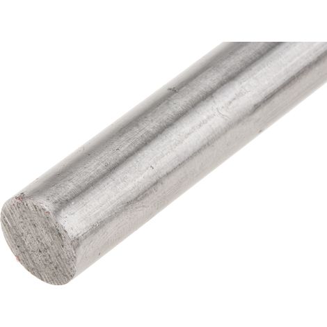 Tige Acier Argenté, diam. 12mm, L 330mm ( Prix pour Lot de 3 )