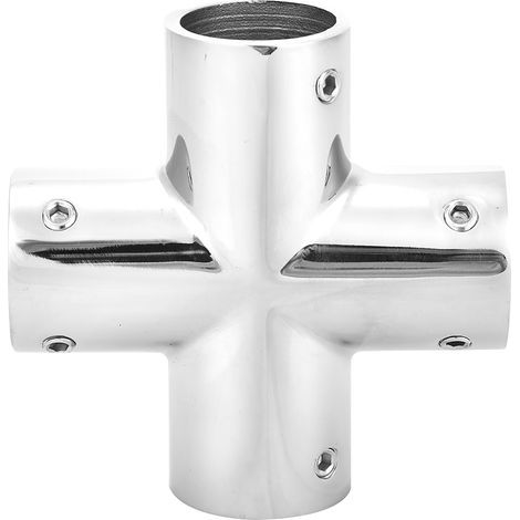 4-Wege-Rohrverschraubung aus Edelstahl 316, 25 mm, 1 Zoll, 90°-Winkel, Zubehör (1/5)
