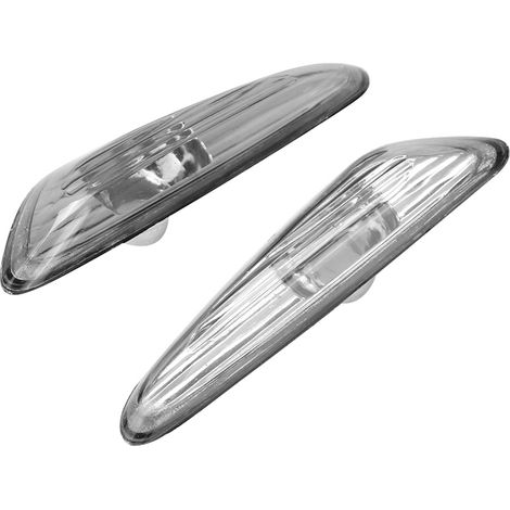 1 paire caches clignotants latéraux pour E46 325i fumé 63137165915 63137165916 (1/5)