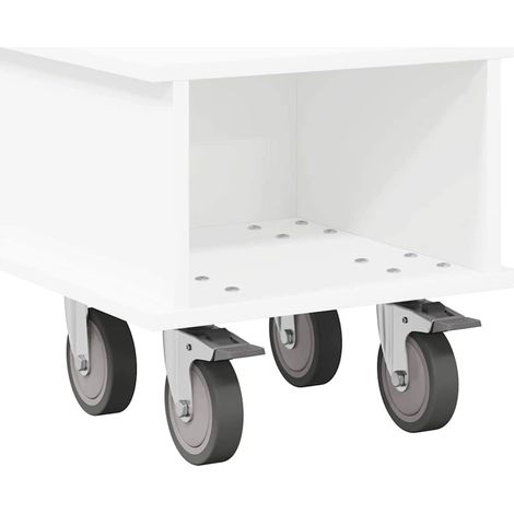 TV Stand White 37 x 35 x 35 cm Engineered Wood vidaXL