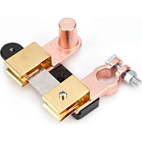 Messerschalter für die Batterie, Klingen-Leistungsschalter für Autos, Klemmentrennschalter, Batterietrennschalter mit Stoppschalter. (1/5)