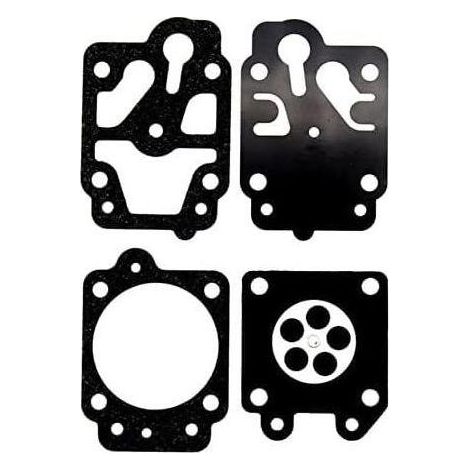 Pièces de tondeuse à gazon, ensemble de quatre diaphragmes pour remplacer le carburateur 26cc, 33cc, 43cc, 49cc, 52cc, durable (1/5)