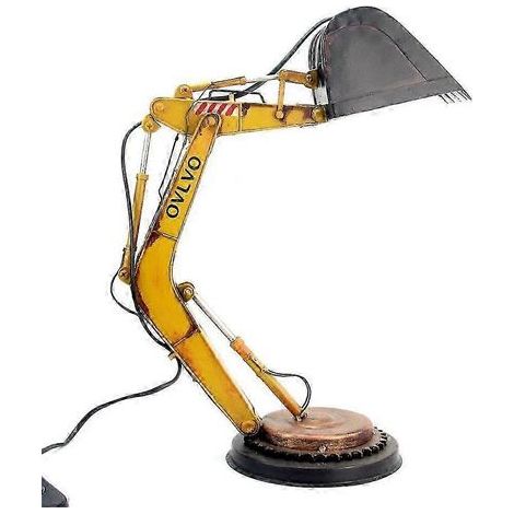 Bagger-Tischlampe, Baustellen-Deko, LED-Weihnachtsbeleuchtung, Kleinkind-Büro-Valentinstagsgeschenklampe fürs Schlafzimmer (1/3)