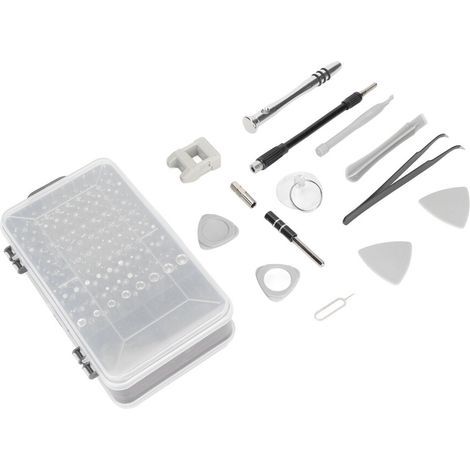 Coffret d'outils de précision ergonomiques, jeu de tournevis magnétiques avec poignée en caoutchouc antidérapante, rallonge et tige flexible, un outil indispensable pour les ordinateurs. (1/4)