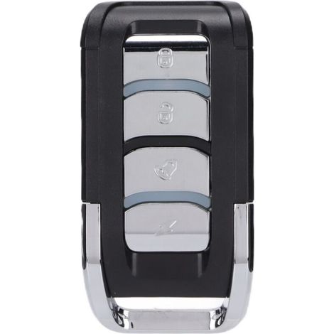 Télécommande 4 Canaux 433MHz pour Porte Électrique et Moto, Apprentissage par Copie à 4 Touches