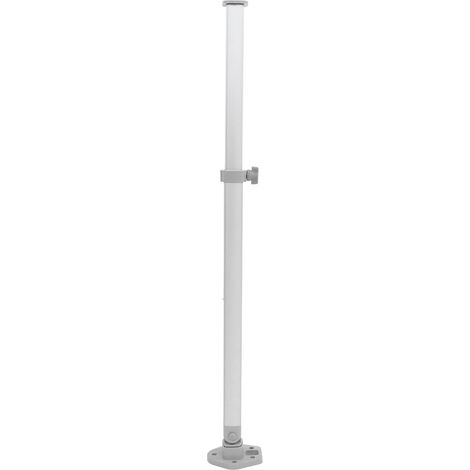 Pied de table réglable en hauteur, support télescopique pliable pour camping-car, caravane, bateau, yacht en alliage d'aluminium, installation facile, pliable (1/5)