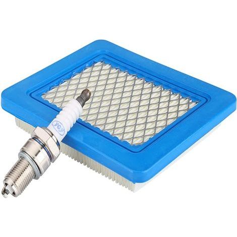 Filtre à Air Bougie Remplacement pour Honda GCV135 GCV160 GX100 GC135 GC160 GCV190A Briggs & Stratton 491588 399959 491588S(Filtres à air & F7TC Bougie) (1/5)