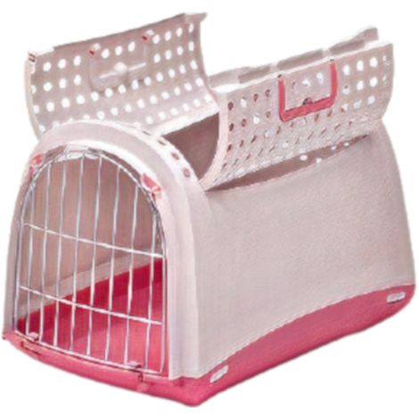 imac Linus Cabrio Transporter für kleine Tiere pink