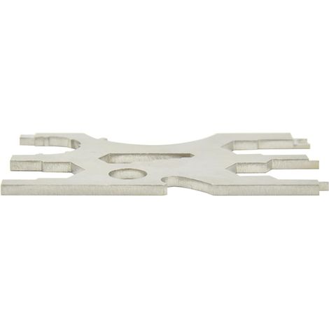 Outil multifonction 15 en 1 pour l'entretien de la plongée sous-marine pour tuyaux de régulateur, clé à main en acier inoxydable 316 et kit de réparation pour plongeurs (1/5)