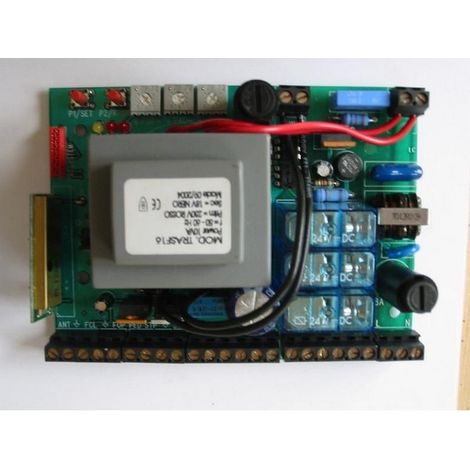 Centr. auto apprent. 1 moteur 230V 1/2HP + ralentiss + RX433MHz PRASTEL (1/2)