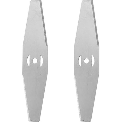 Sägeblatt/Kunststoffblatt mit Stahlkopf Hochleistungsklingen für Rasenmäher Metallschneidzähne zum Schneiden von Gras und Unkraut (Metallklingen (10er-Pack)) (1/5)