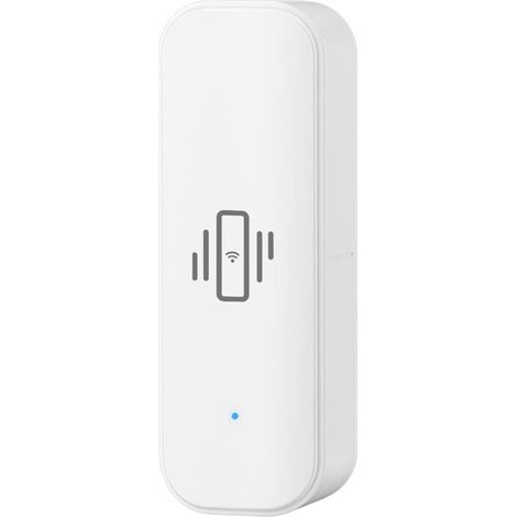 1 Capteur vibration WiFi, détecteur bris verre, liaison Tuya Smart Life, alarme maison