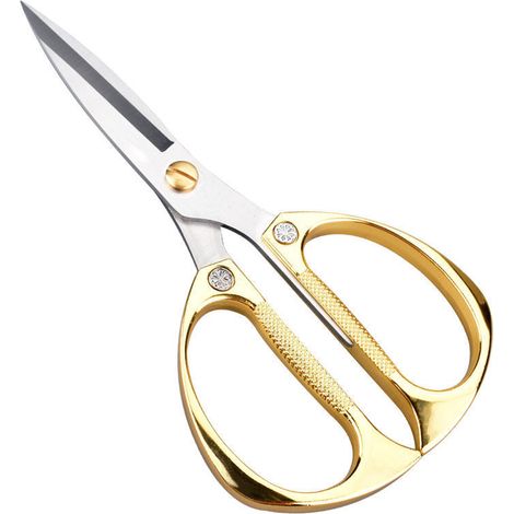 Stainless Steel Alloy Household Scissors for Trimming Grapes, Flowers, Grass, Bonsai and Stems (K82) (1/5)