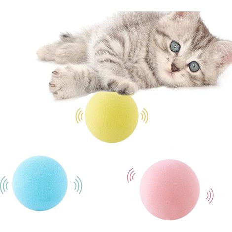 3 Stücke Balle Jouet Chat en Forme D'Oiseau mit Herbe à Chat, I