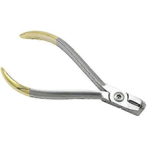 Pinces dentaires orthodontiques avec coupe-extrémité distale, pince pour brackets et extracteur de bagues, conçues pour une utilisation en laboratoire par Inst-Yvan (1/4)