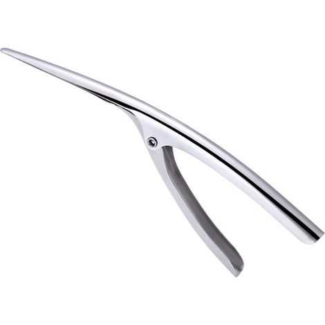 Décortiqueur de crevettes - Décortiqueur de crevettes - Décortiqueur de crustacés - Pince pour scampi - Pince de cuisine portable - Éplucheur fin - Ustensile de cuisine - Acier inoxydable - Argent - 2 (1/5)