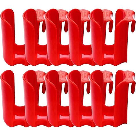 Porte-biscuits rouge, tasse, étagère à biscuits réutilisable, rangement suspendu pour biscuits, rouge (1/5)