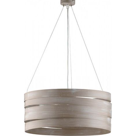 Mambo Bonetti lámpara colgante moderna vintage gris paloma