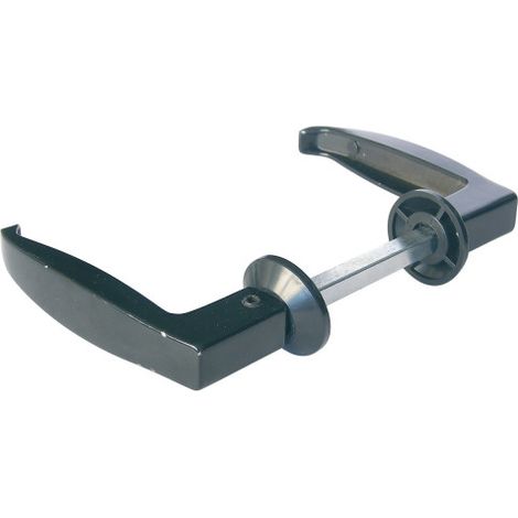 Torbel Maniglia Doppia Quadrata 6 mm Metallo Zamak