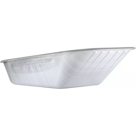 Haemmerlin – Caisse galvanisée 100L pour brouette – 4 trous de fixation – Acier résistant à la corrosion – Dimensions 820 x 675 x 270 mm – 309064101