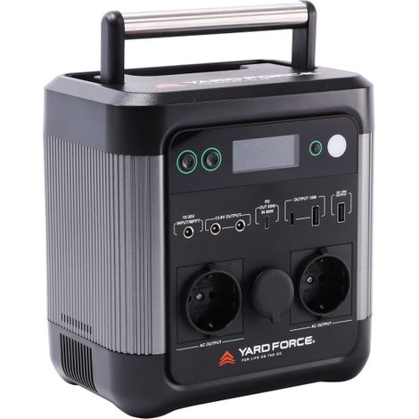 Tragbare Powerstation 600 W - Aufladbare Batterie Yard Force
