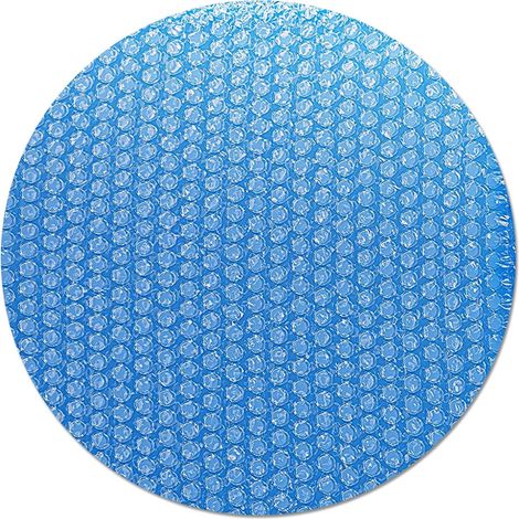 Blasenabdeckung für rundes rechteckiges Schwimmbad, beheizte Sommer-/Winter-Schwimmbadabdeckung, Sonnenschutzabdeckung für Whirlpool, Spa-Teich, wasserdichter Außenpool (rund φ180 cm)