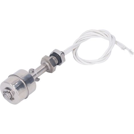 Flüssigkeitsstandschalter Schwimmerschalter 10 mm Hub Edelstahl Flüssigkeitswasser Ölstandschalter Sensor 0–220 V 65 mm L (1/5)