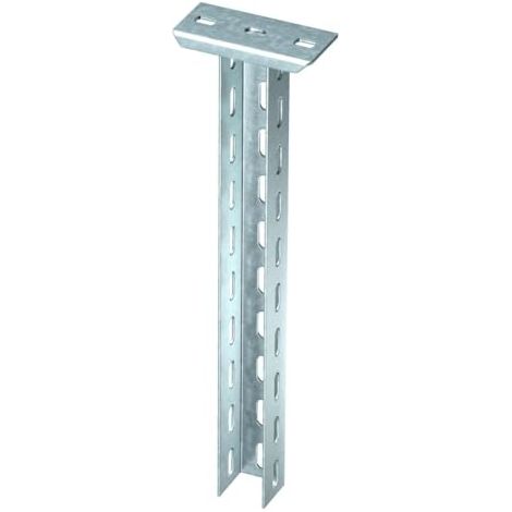 OBO Bettermann Varilla de suspensión con placa de cabeza soldada 50x50x400 Acero galvanizado en caliente, 6341543