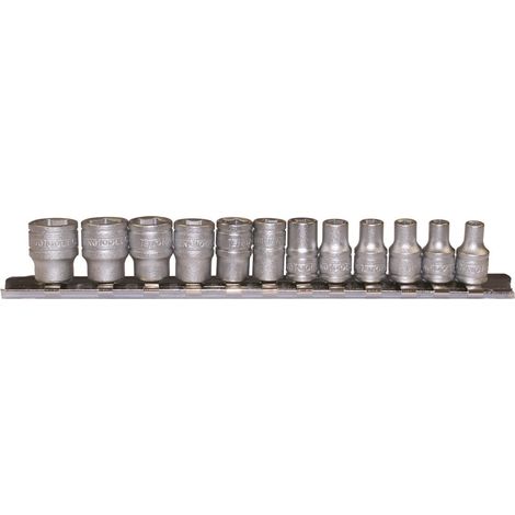 Set di bussole con gambo quadrato Teng Tools M1412 da 1/4".