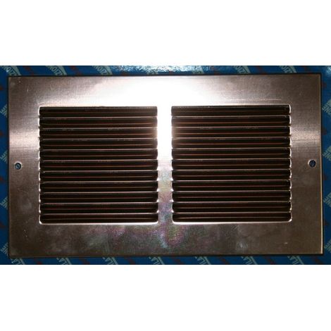 GRIGLIA DI AREAZIONE IN RAME mm 240x140CON RETE ANTI INSETTI