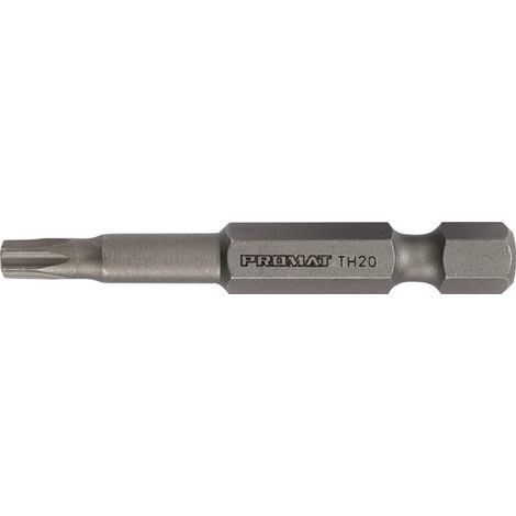 Embout 1/4 po. T 15 longueur 50 mm avec perçage (Par 10) (1/3)