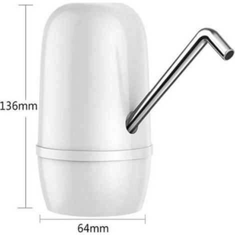 Pompe à Eau Distributeur USB Chargeant Potable Distributeur d'eau électrique Commutateur de Bouteille d'eau Maison Bureau Camping (1/4)