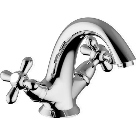 Teorema - Monoforo Lavabo Canna Bassa - Serie: Daisy - Articolo: 70300110X4 (1/2)