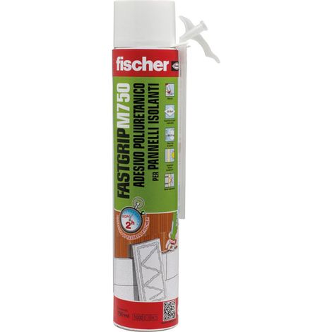 ADESIVO POLIURETANICO MANUALE PER INCOLLAGGIO DI PANNELLI ISOLANTI,LASTRE IN CARTONGESSO E PIATTI DO - 750 ML  - FIS