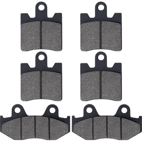 Bremsbeläge Vorne und Hinten für Suzuki AN400 AN 400 Burgman Skywave 400 1999 2000 2001 2002 2003 2004 2005 2006