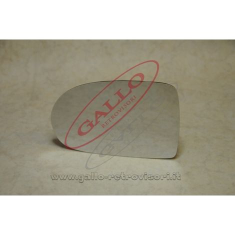 Vetro specchietto esterno lato dx compatibile con jeep compass dal 2006 al 2013