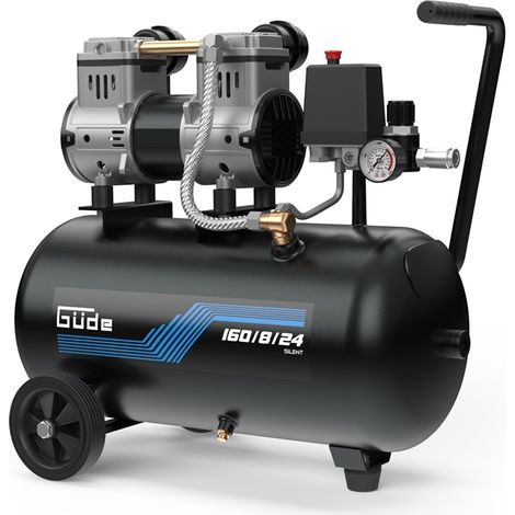 Güde Silent Kompressor Airpower 160/8/24 ölfrei  8 bar  140 l/min  24 L Kessel (1/5)