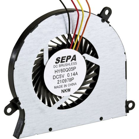 SEPA HY60Q05PSE04A Radiallüfter 5 V/DC 4.1 m³/h (L x B x H) 60.9 x 5 x 56.4 mm