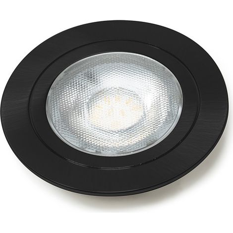 L&S LED Chip L 58, Emotion 2,5W, 12VDC, schwarz matt, 1800mm Leitung