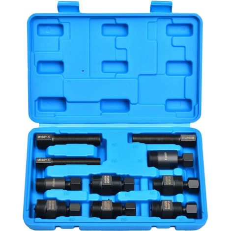 Set di 10 attrezzi universali per la rimozione del volano di motociclette, moto da cross e ATV. Compatibile con Yamaha, Kawasaki, Honda e Suzuki.