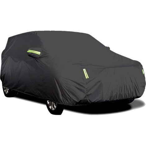 Funda impermeable y cortavientos para sedanes, apta para todas las estaciones, con protección UV, ajuste completo y universal (4,4 x 1,8 x 1,6 m). (1/5)