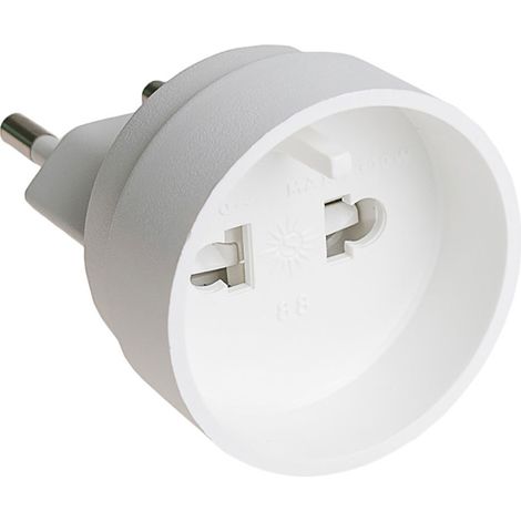 Reiseadapter 2P 10A 250V Solera EQUI 40998