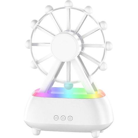 Ferris roue huile essentielle diffuseur BT speaker aromathérapie noiseless fonctionnement adapté pour pièce prise UE (1/5)