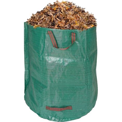 Sacco raccogli foglie da giardino con maniglie per il trasporto 270 Lt 67x75h cm (1/3)