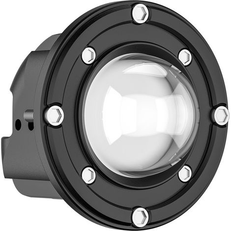 Anti-brouillard LED rond encastrable 15W CSP3570 DC9-30V IP67, double couleur blanc/jaune contrôle séparé, faisceau concentré, phare de travail pour voiture 4x4 camion bateau(4pcs) (1/5)