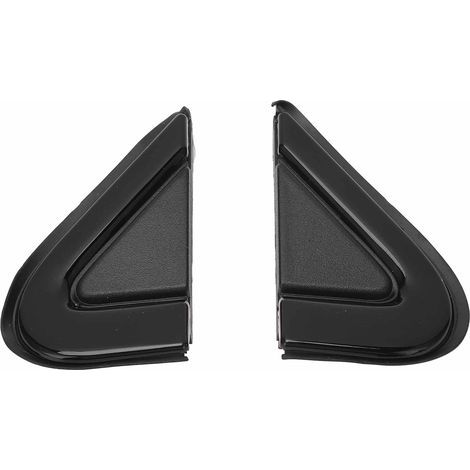 Garniture de moulage d'angle de miroir de porte avant gauche droite, 2 pièces, panneau de Protection noir 68083131AD (1/4)